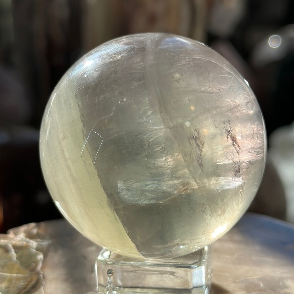 🔥SALE🔥 Rainbow Fluorite Crystal Sphere! Watch The Video! - Picture 3 of 11